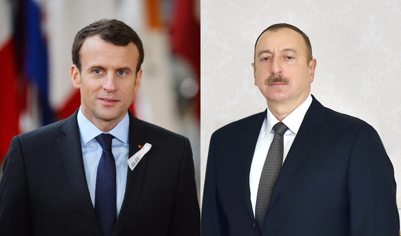 Fransa prezidenti İlham Əliyevə zəng etdi