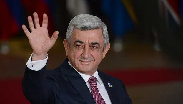 Serj Sarkisyan Qarabağa gəldi