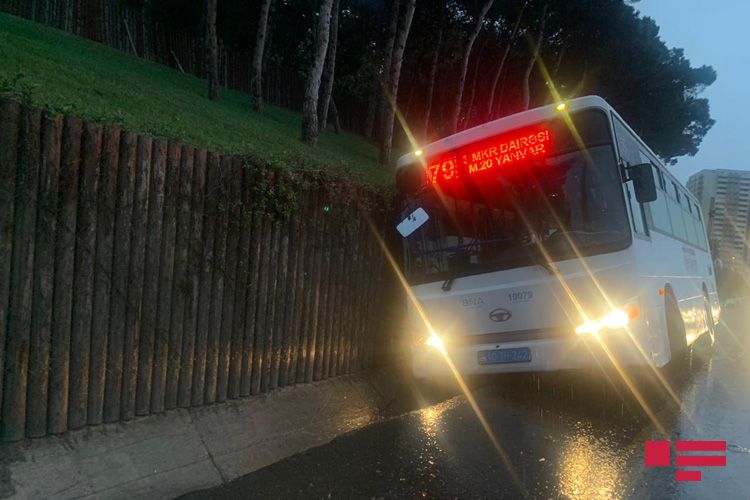 Bakıda avtobus qəzaları oldu