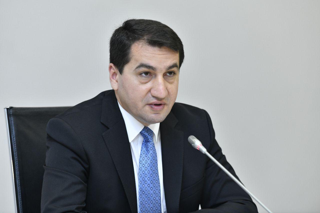 “Ermənistanın siyasi-hərbi rəhbərliyi məsuliyyətə cəlb olunmalıdır” - Hikmət Hacıyev