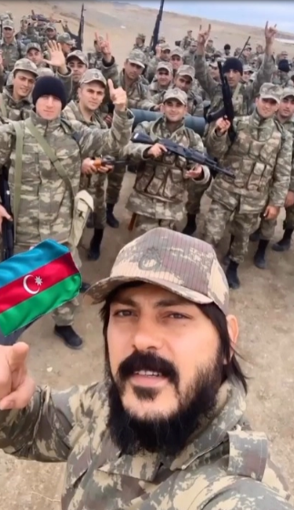 Məşhur azərbaycanlı idmançılar cəbhədə - FOTO