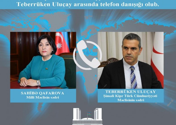 Sahibə Qafarova Şimali Kipr parlamentinin sədri ilə telefonla danışdı