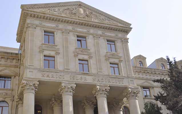 Ermənilərin Bakı-Tbilisi-Ceyhan neft kəmərini hədəf almasına XİN-dən REAKSİYA
