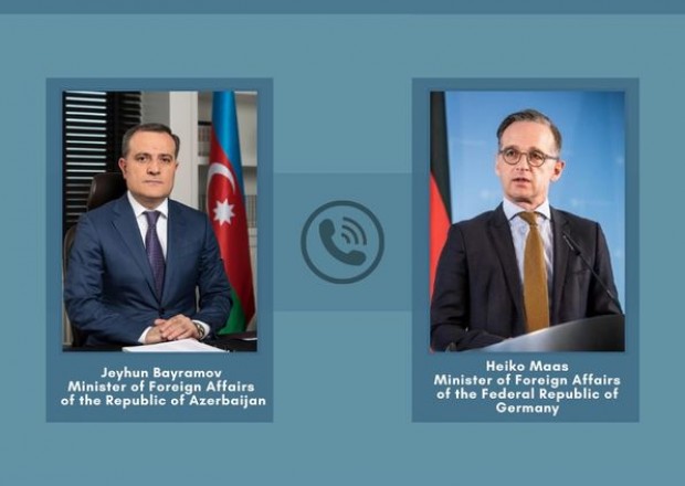 Ceyhun Bayramov almaniyalı həmkarı ilə telefonla DANIŞDI