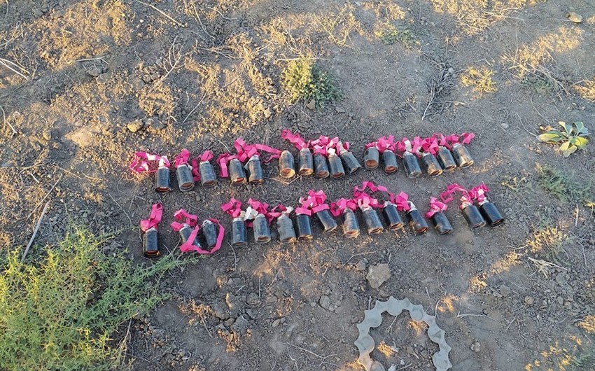 Ermənistanın Mingəçevirə atdığı ballistik hədəfin qalıqları - FOTO