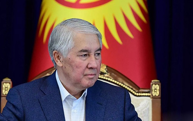 Qırğızıstan parlamentinin sədri istefa verdi