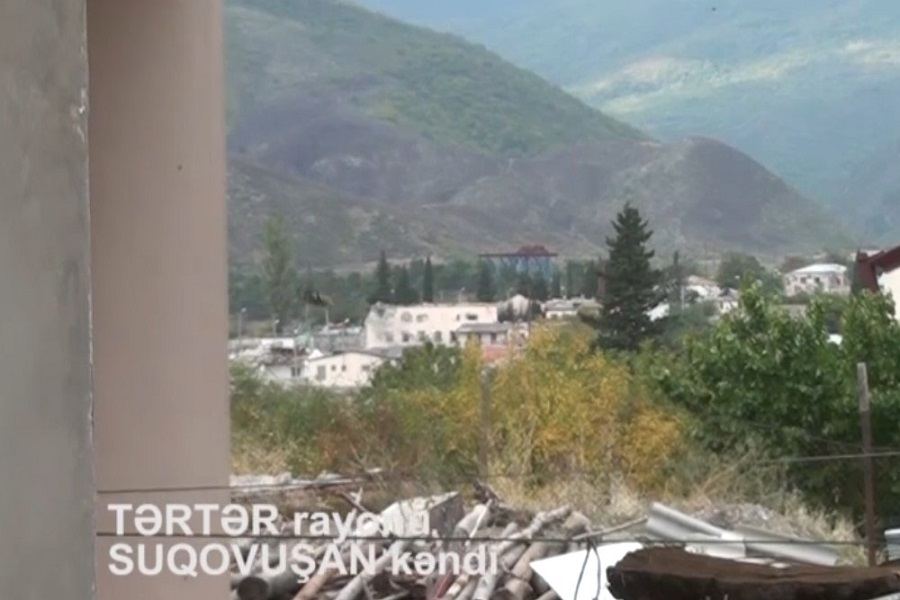 İşğaldan azad olunan Suqovuşan kəndindən yeni VİDEOSU yayıldı