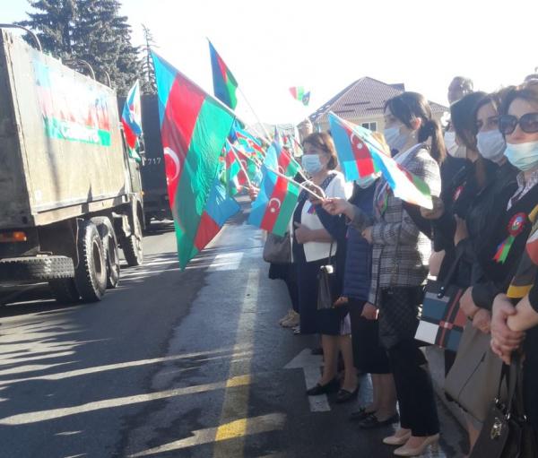 Qusar Ana Vətənin çağırışına qoşuldu