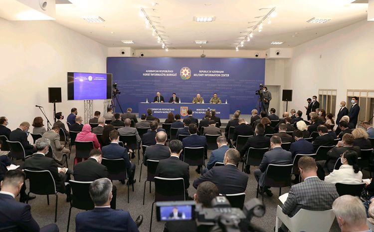 Yaşayış məntəqələrimizi hədəfə alan düşmən raketləri məhv edilib