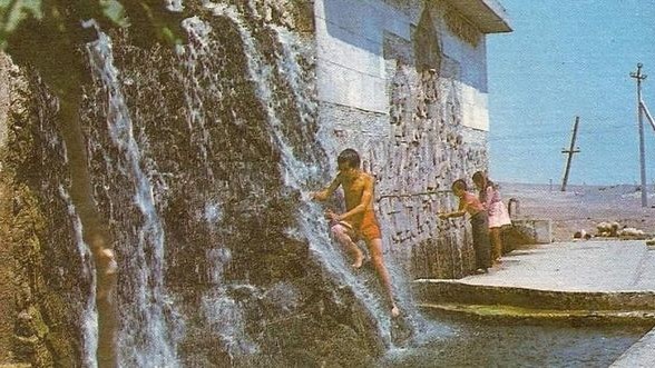 Cəbrayıl şəhərindəki “Dostluq” bulağı 28 il fərqlə -FOTO