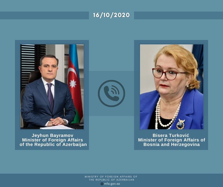 Ceyhun Bayramov və Bosniya və Herseqovinanın XİN rəhbəri arasında müzakirə