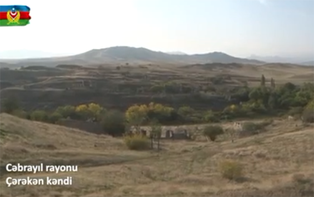 İşğaldan azad olunan Çərəkən kəndi - VİDEO