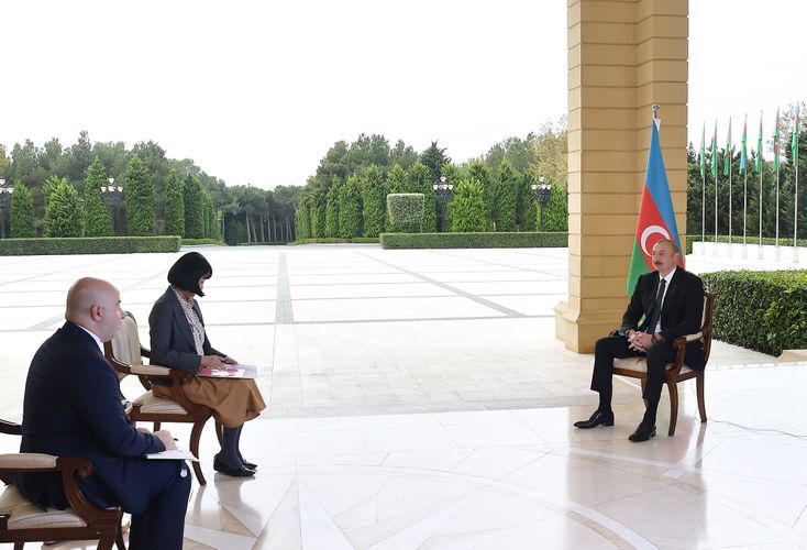 İlham Əliyev Yaponiya qəzetinə müsahibə verdi