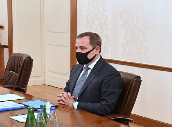 Ceyhun Bayramov ABŞ prezidentinin köməkçisi ilə görüşdü