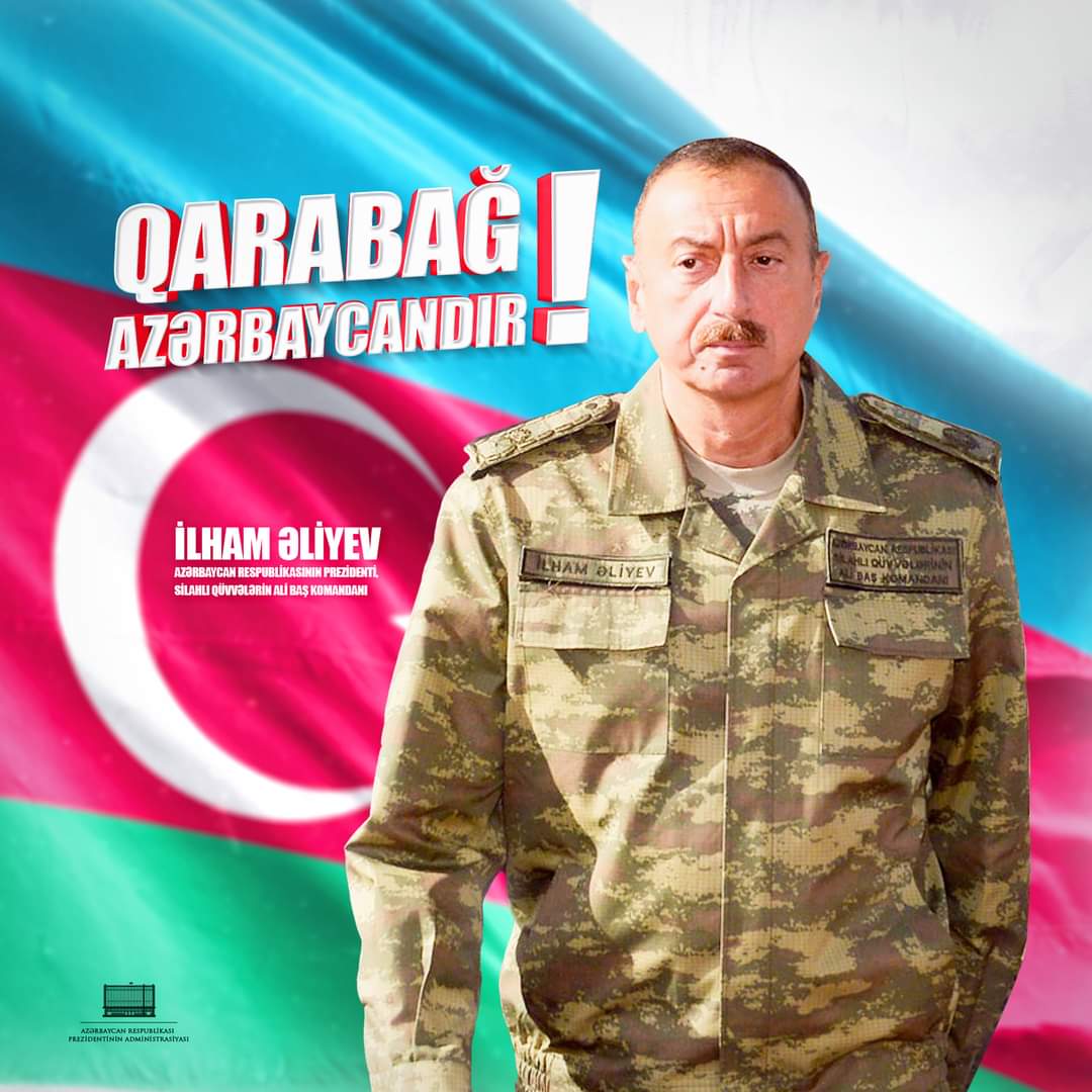 İlham Əliyevdən Cümhuriyyət Bayramı paylaşımı - FOTO