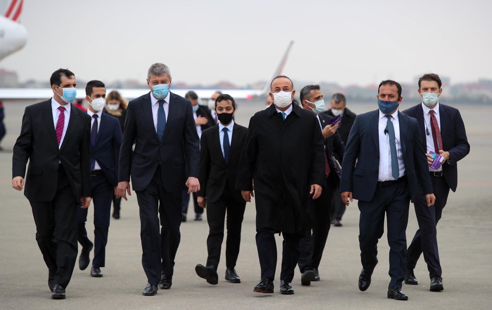 Mövlud Çavuşoğlu Bakıya gəldi