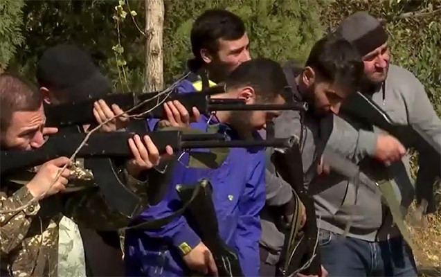 Ermənilərin döyüşdürdüyü muzdlular danışdı - FOTOLAR
