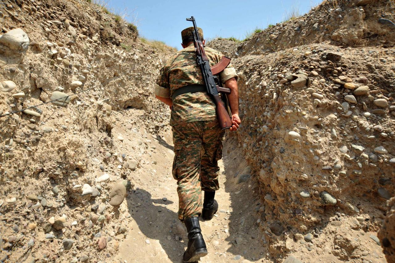 Ermənistan ötən gün itirdikləri mövqeləri etiraf etdi