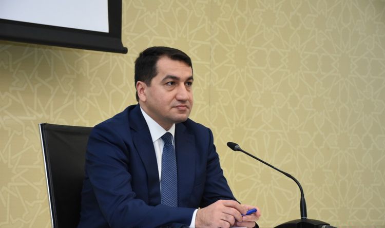 Ermənistan Azərbaycan Prezidentinin fəaliyyətini imitasiya etməyə çalışır - Hikmət Hacıyev
