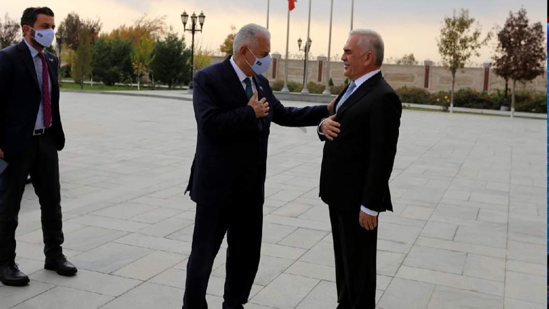 Binəli Yıldırım Vasif Talıbovla görüşdü - FOTO