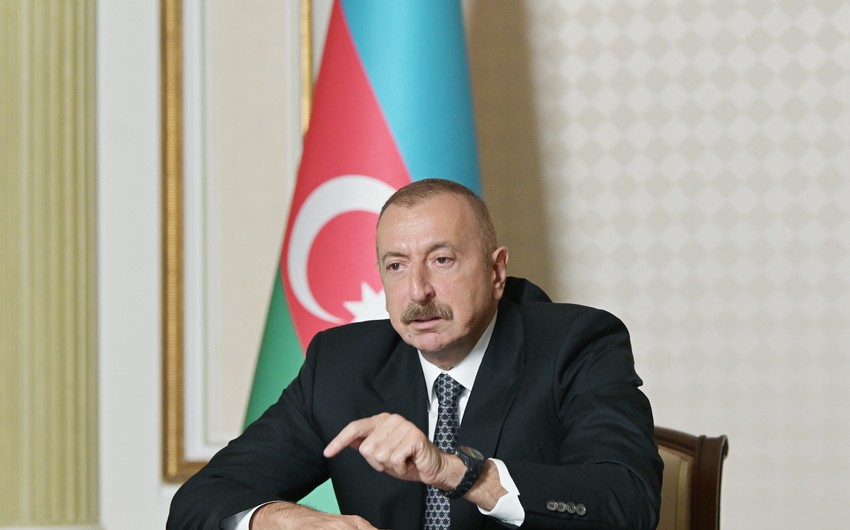 İlham Əliyev: “Paşinyan deməlidir ki, Ağdam, Kəlbəcər və Laçından geri çəkilir” 