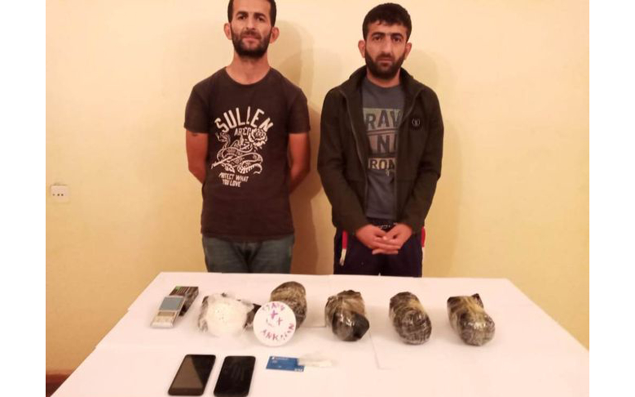 14 kilo narkotikin sərhəddən keçirilməsinin qarşısını alındı