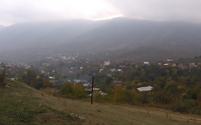 Füzuli və Xocavənd rayonlarının işğaldan azad edilən kəndlərindən VİDEO