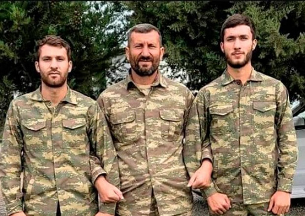 Oğlanları ilə birgə döyüşdü, şəhid oldu - VİDEO