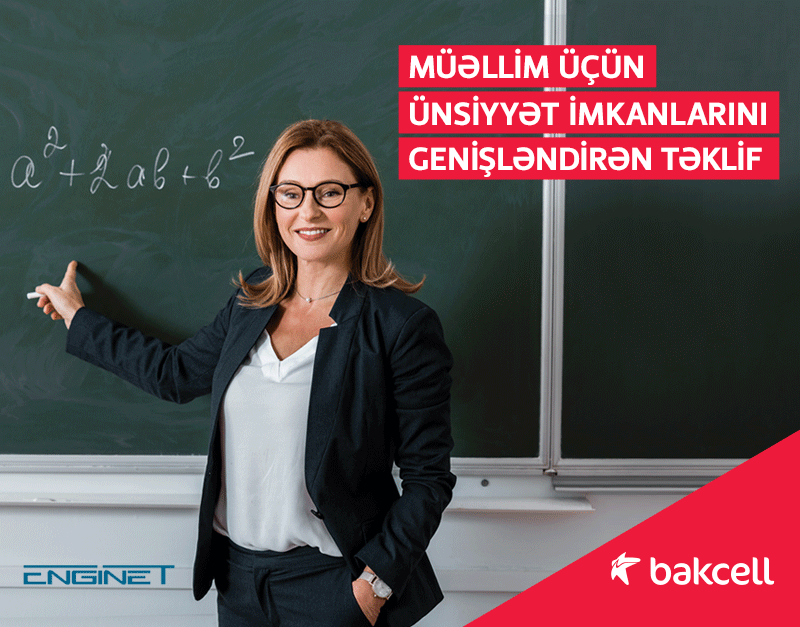  “Bakcell”dən müəllimlər üçün xüsusi tarif