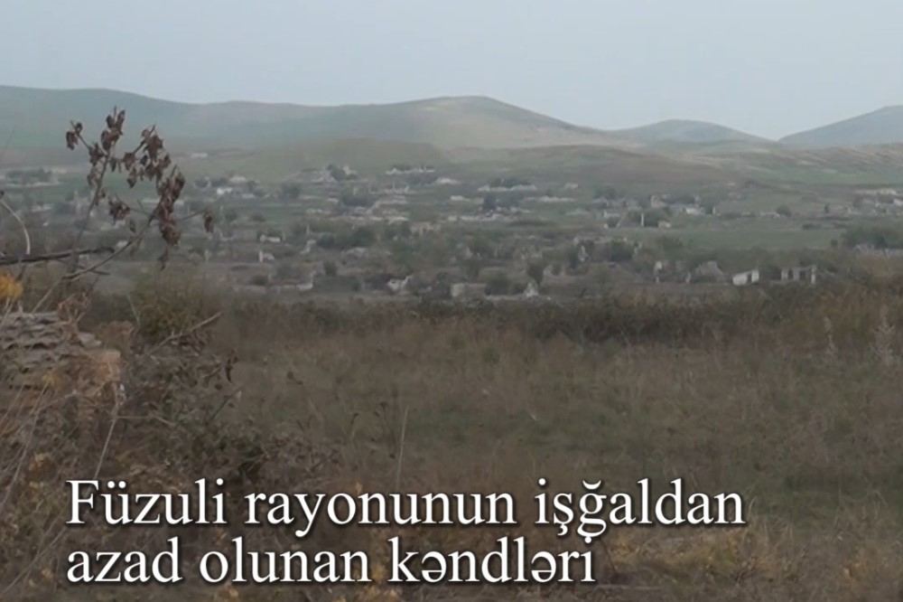 Füzulinin işğaldan azad olunan kəndlərin VİDEOSU