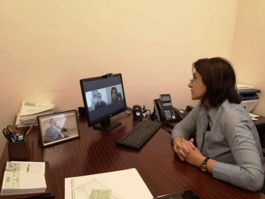 Jalə Əliyeva onlayn qəbul keçirdi - FOTO