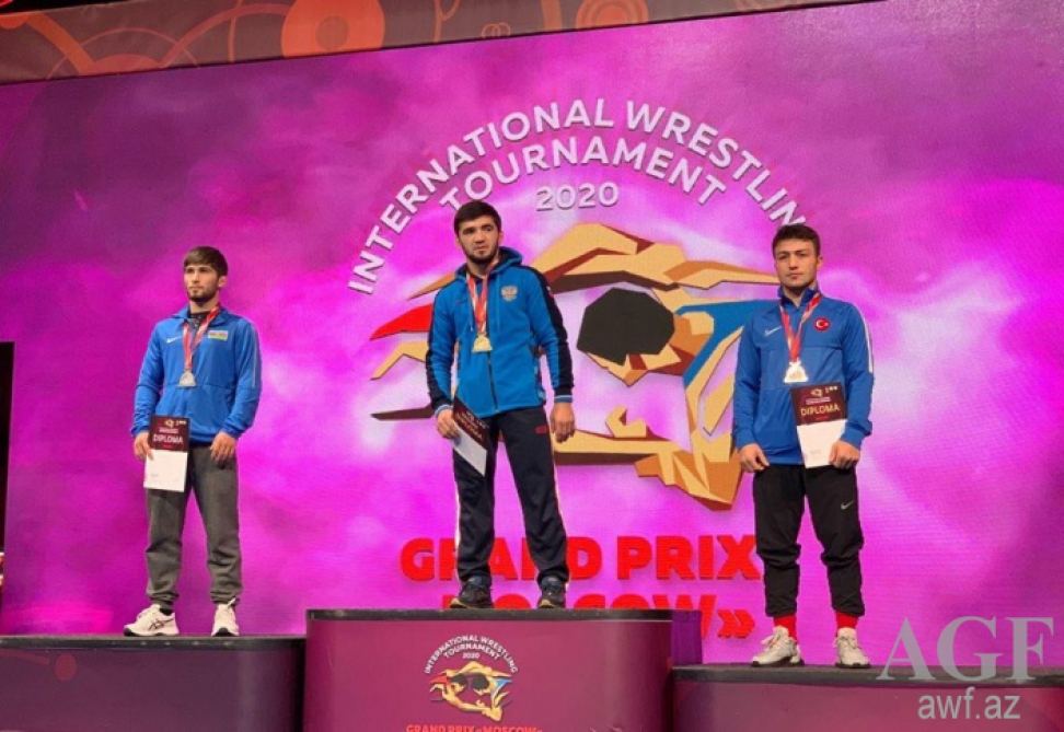Güləşçilərimiz Moskva Qran-Prisində 5 medal qazandı - Foto