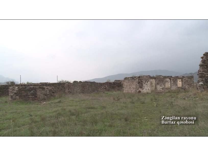 Zəngilanın Bartaz qəsəbəsinin görüntüləri - VİDEO