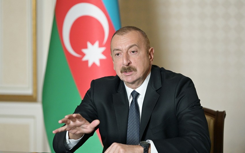 İlham Əliyev “Human Rights Watch” təşkilatından danışıb
