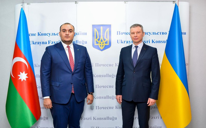 Azərbaycanda Ukraynanın ilk fəxri konsulluğu açıldı