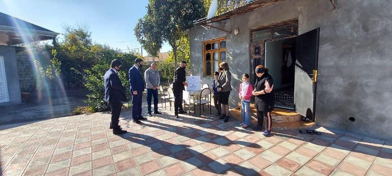 Tərtər və Bərdədə 500 ailəyə humanitar yardım göstərilib - FOTO