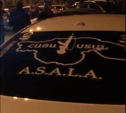 ASALA terror təşkilatı İrəvandakı ixitişaşlarda - VİDEO