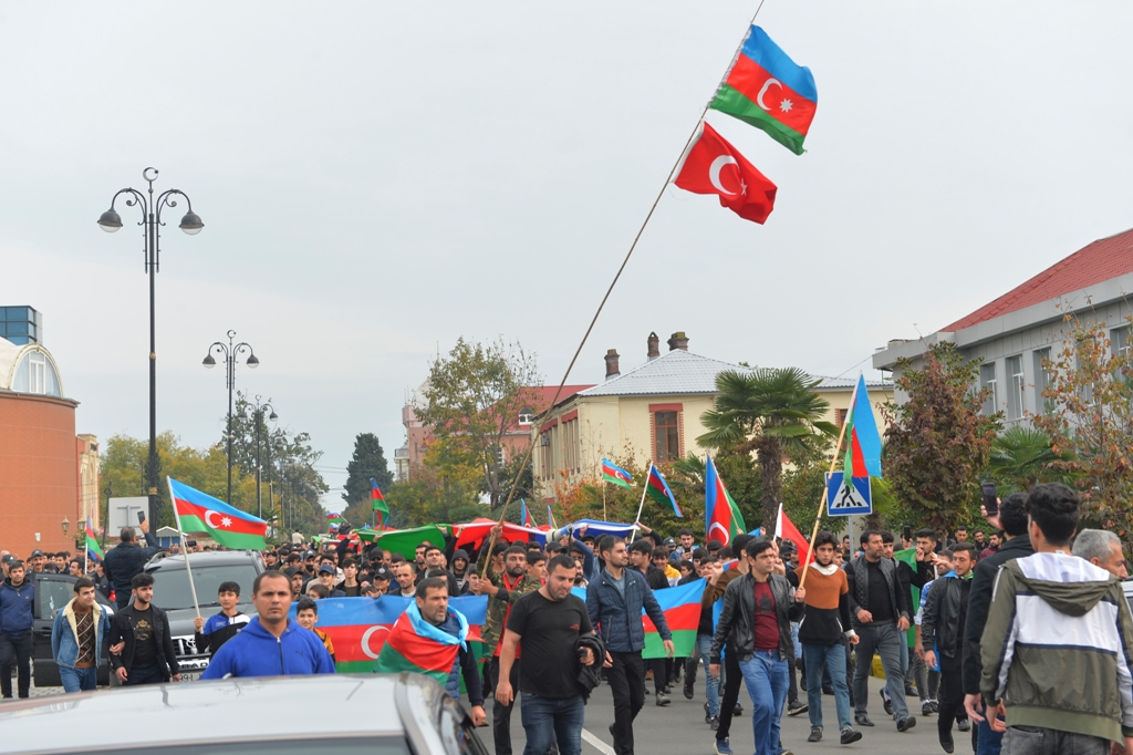 Lənkəranda qələbə sevinci - FOTO  