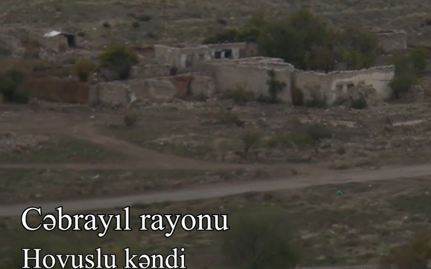 Qubadlı və Cəbrayılın kəndlərindən görüntülər - VİDEO