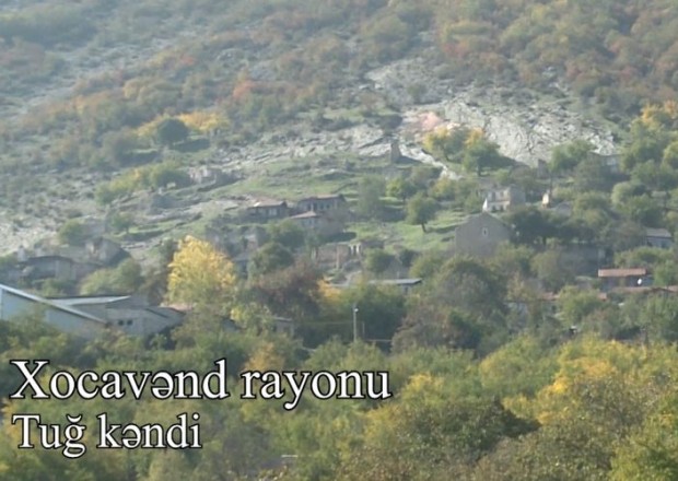 Xocavəndin işğaldan azad olunan Tuğ kəndi - VİDEO