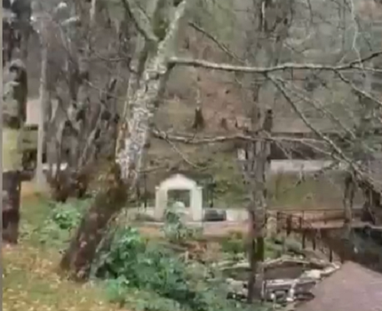 “İsa bulağı”nın görüntüləri yayıldı - VİDEO
