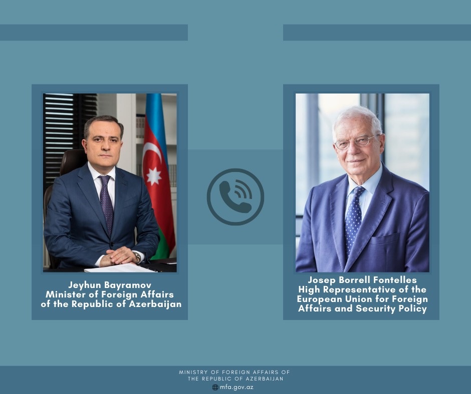 Ceyhun Bayramov Cozef Borellə müzakirələr apardı