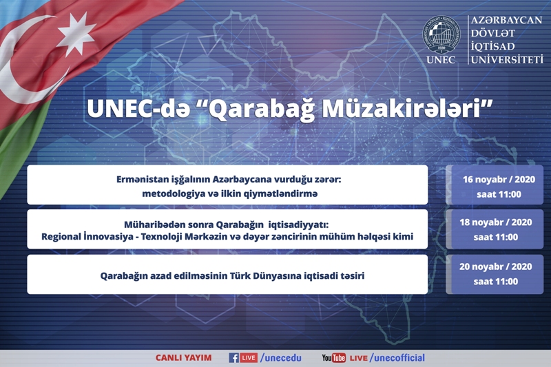 UNEC-də Qarabağ iqtisadiyyatı ilə bağlı müzakirələr