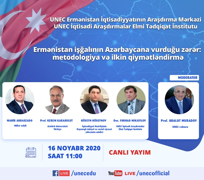 UNEC-in “Qarabağ müzakirələri” CANLI YAYIMDA...