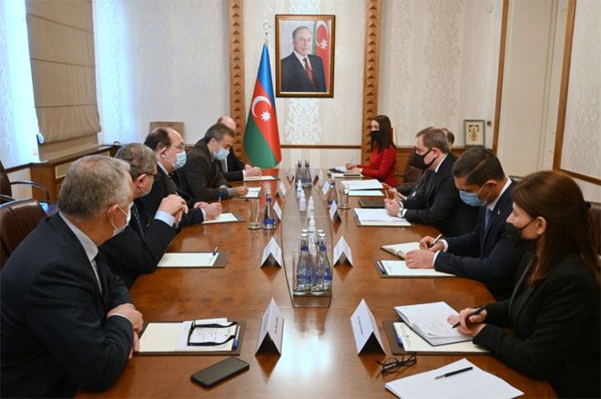 Ceyhun Bayramov Fransa Milli Assambleyasının üzvləri ilə görüşüb – FOTO