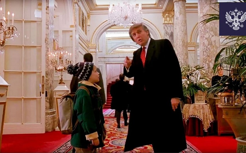 Trampın məşhur filmdə necə yer alması məlum oldu