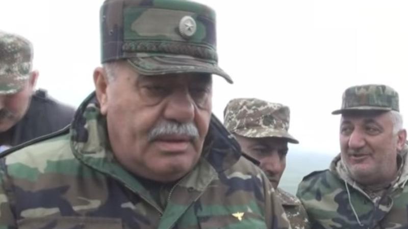 Erməni general komaya düşdü