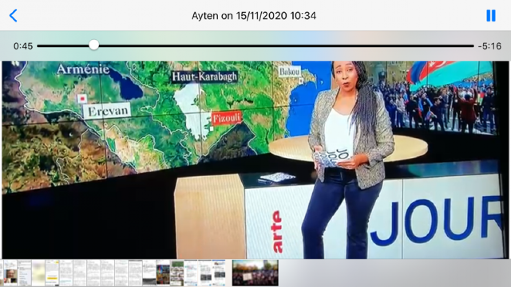 ARTE telekanalı Qarabağa dönüşlə bağlı reportaj yayımladı