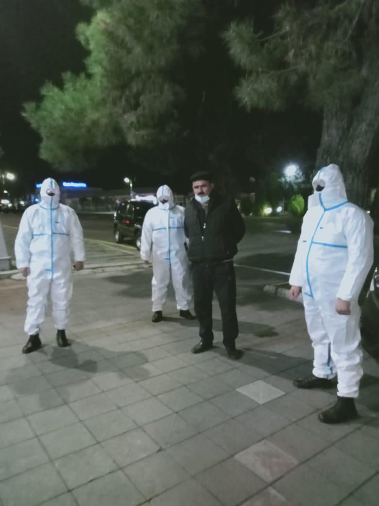 Evini tərk edən koronaviruslu xəstə saxlanıldı