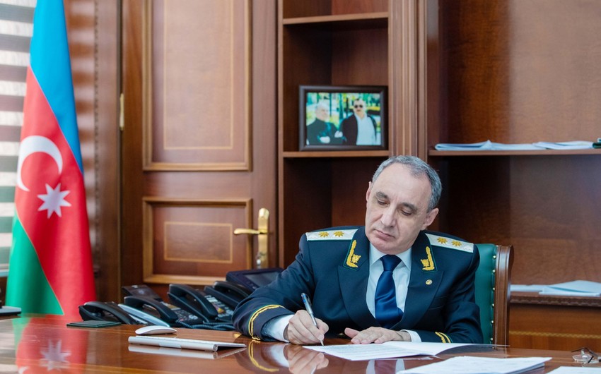 Baş Prokuror yubleyini qeyd edir